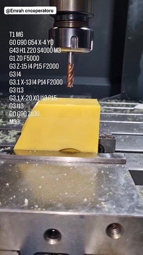 168K views · 1.4K reactions | G3.1 soiral işleme ve programlama #cnc #cncmachining #cncmachine #cncoperator #cncprogramming #machining #machinist #manufacturing #metalworking #engineering #smallappliances #toy #kitchenappliances #rareitems #outdoordecor #diyproject #freefurniture #christmasdecorations #usedfurniture #freetogoodhome | Emrah cncoperatörü | Facebook
