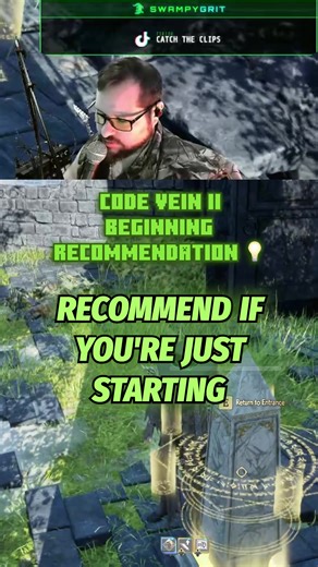 Start Code Vein II the smart way. Ruins first ➝ Water Treatment Plant second. The Ruins boss is easier and gives you a smoother start before the real pain begins. Don’t brute-force the wrong order. #CodeVein2 #Soulslike #GamingTips