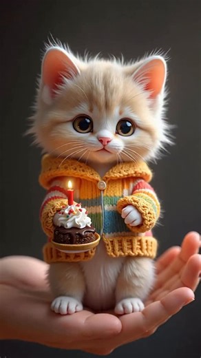 267K views · 6.9K reactions | A Special Birthday Hug Just for You 珞 Somewhere, little kittens are softly singing just for you…  May your heart be warm, your day bright, and your soul smiling. Happy Birthday — with love, from all of us.  #HappyBirthday #cutecats #AIcats #aicat #adorablecats #catlove #birthdaywishes #catlove #alla_dokova #cat | Алла Докова | Facebook