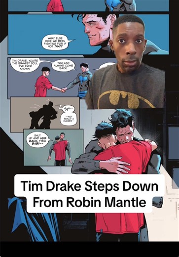 Tim Drake steps down from Robin mantle Batman issue 6 story explained Why does Tim Drake quit being Robin? #timdrakerobin