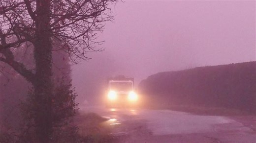 Pink fog descends on Britain as skies turn rose-coloured