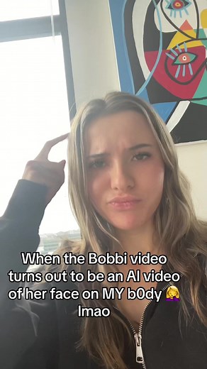 smh 😒 #fyp #bobbialthoff #ai