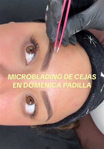 Respuesta a @Jennifer Gonzales tomen nota!!! aquí es donde siempre me hago las cejitas 🤭 #microblading #retoquedecejas #belleza #domenicapadilla #limaperu
