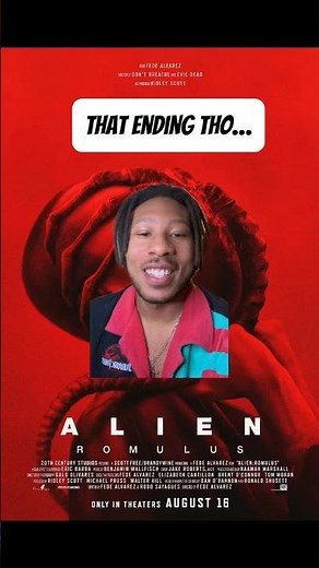 The ending to alien Romulus is WILD #alienromulus