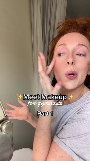 Gymnastics Beam Split: Makeup for Meets