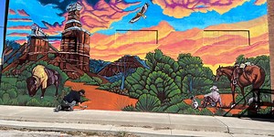 Canyon Main Street beautifying City of Canyon through new mural program