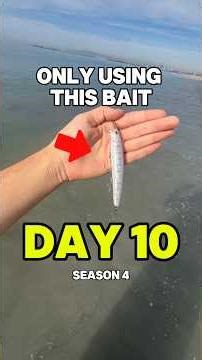 Day 10 of only using jerkbait