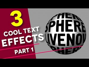 3 AMAZING Text Effects you can easily create in Affinity Photo (Part 1)