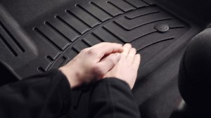 Weathertech FloorLiner HP Custom Fit Floor Mats for Toyota Sequoia 1st & 2nd Row (444081IM-440937IM), Black