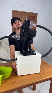 3.9M views · 111K reactions | Nunca más pases calor, haz este aire acondicionado casero  | Soy el Demuner | Facebook