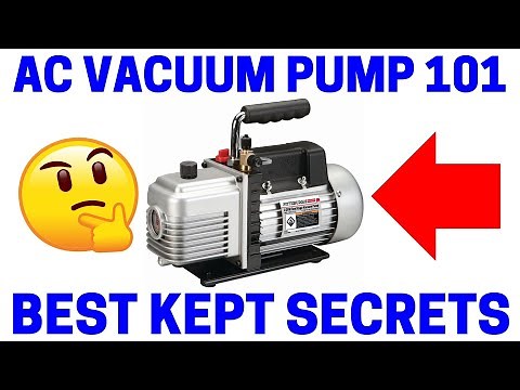 How To Properly Use A Car AC Vacuum Pump