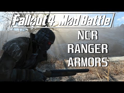 NCR Ranger Veteran Armors for Fallout 4 - Mod Battle