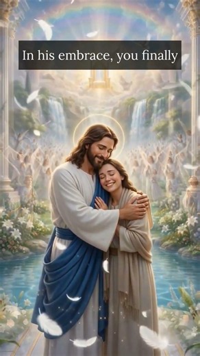 The Beautiful Moment Jesus Welcomes a Soul into Heaven ✨🙏