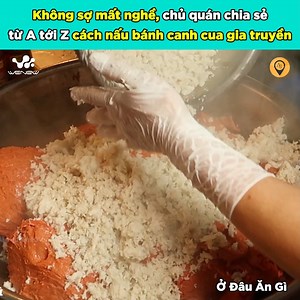 Không sợ mất nghề, chủ quán chia sẻ từ a tới z cách nấu banh canh cua gia truyền cực ngon ----- Cre: Ở Đâu Ăn Gì © Bản quyền được quản lý và bảo vệ bởi WeNew. #WeNew #Wenewnetwork #odauangi #NWT #NWT #ODAG | Ở ĐÂU ĂN GÌ?