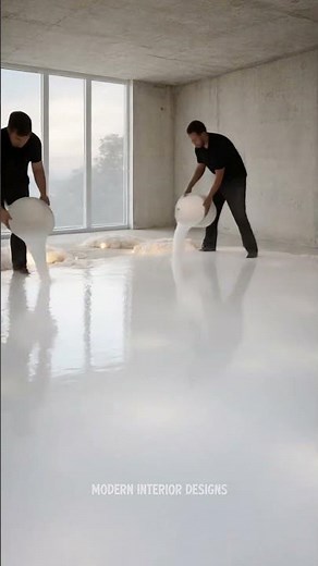 This LED Cloud Epoxy Floor Is INSANE 🤯