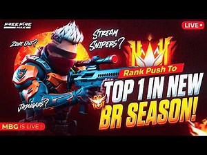 🤩Grandmaster Live Rank Push ❤️- Free Fire Telugu Live - Munna Bhai #MBG