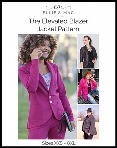 The Elevated Blazer Jacket Sewing Pattern