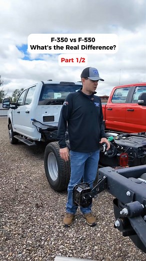 552K views · 4.2K reactions | F-350 vs F-550: The Real Difference Is Underneath! (Pt. 1/2) They may look nearly identical from a distance… but under the frame, it’s a whole different story. This is why you can’t just “guess” which truck you need for the job. #FleetTrucks #FordTrucks #TruckBuyingTips | Whiteface Ford | Facebook