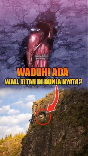 Is There a Wall Titan Behind the Mountain? #attackontitan #walltitan #shingekinokyojin #shorts #e...