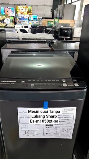 Sharp Mega Mount ES-M1050XT-SA Automatic Washing Machine #sharp