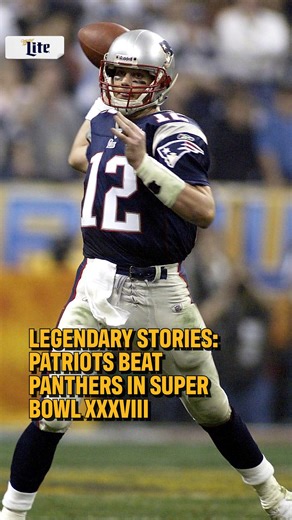 2.5K views · 39 reactions | Tom E. Curran recounts this week's Legendary Story of the Patriots' Super Bowl win over the Panthers Presented by Miller Lite | NBC Sports Boston | Facebook