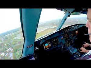 A330 LANDING |cockpit view| Manchester Airport