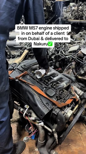 BMW M57 Engine Delivery to Nakuru
