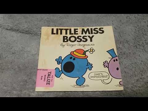 Little Miss Bossy (1981) Book Overview (42nd Anniversary Special!)