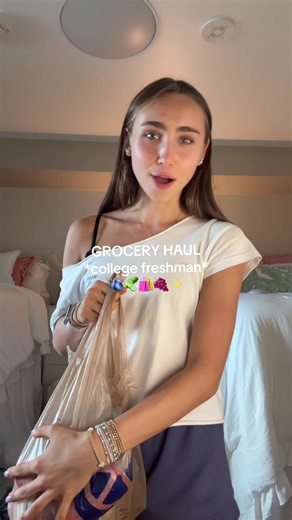grocery haul!! 🤗 prayers for my poor fridge #fyp #vlog #haul #shopping #college