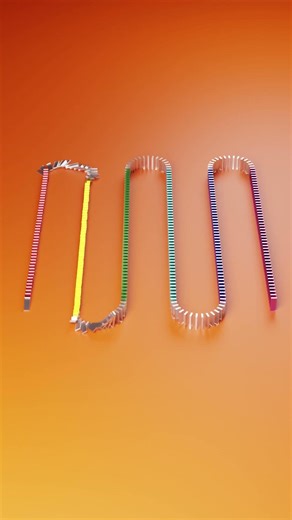🔥Oddly Satisfying Falling Dominoes to Relax