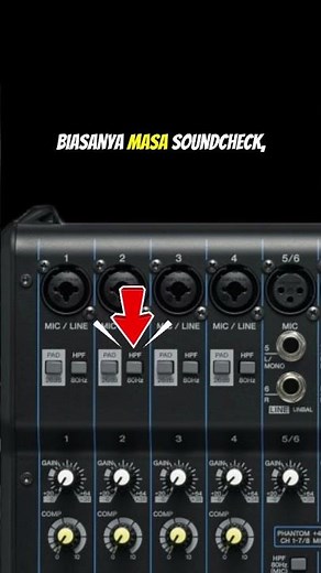 HPF-high pass filter -Cara setting sound system - basic sound system #audio #soundsystem #basicsound