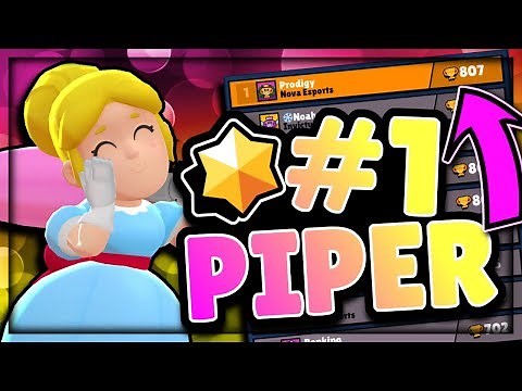[PRO Gameplay] #1 Piper PRO Shares TOP TIPS for Piper! | [Brawl Stars]