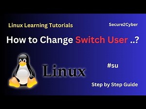 How to Change or Switch User in Linux..? (su Command) | Secure 2 Cyber