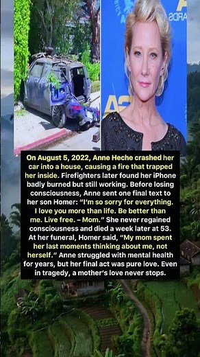 Anne Heche’s Final Text to Her Son