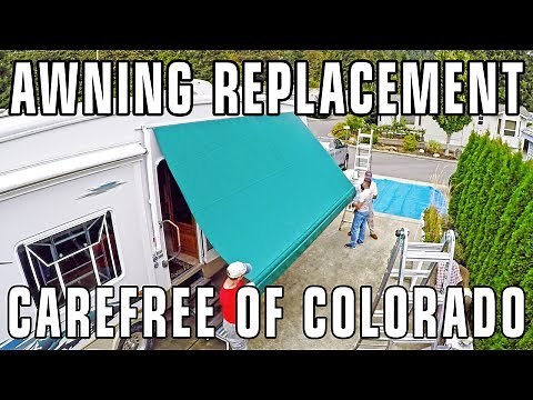 How To Replace RV Patio Awning Fabric - Carefree of Colorado