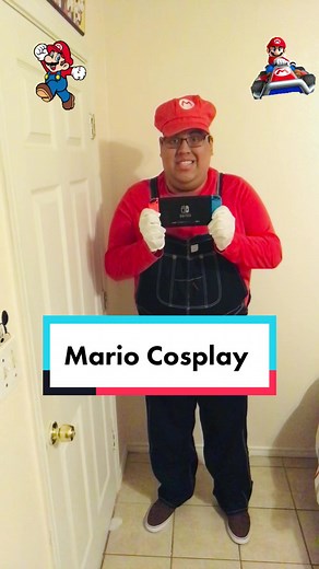 Cosplaying as Mario for the First Time!