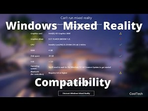 How to Check if your PC supports Windows Mixed Reality