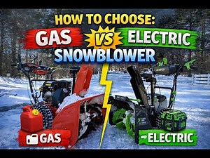 Gas vs Electric Snowblower – Easy Buyer’s Guide for Homeowners