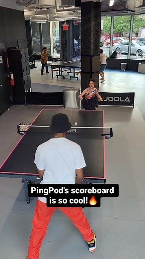 17K views · 30 reactions | Electronic scoreboards for the win ⚡️⚡️⚡️ Tap the start new match button on the tablets along the wall and then you can keep track of your score by tapping the button under the table. PingPod, Downtown Brooklyn  @trevdub @weronikawikt | PINGPOD | Facebook