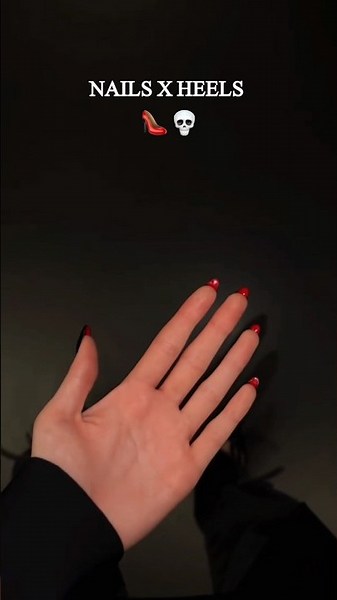 Nail X Heels 💅👠 | Ultimate Girly Aesthetic#viralvideo #highheels #louboutin