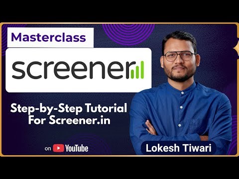Screener.in Masterclass🔥 | Best Tool for Stock Analysis in India | Step-by-Step Tutorial