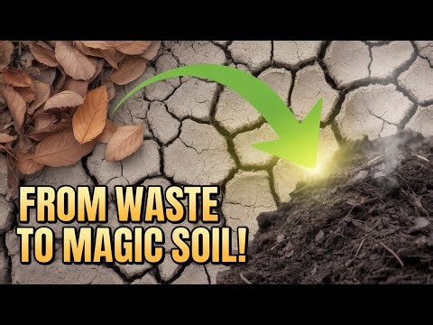 Turn Dry Leaves Into Compost This Way! 🌱 Easy Compost at Home Step by Step