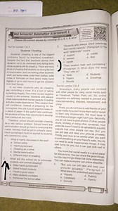 CHSMid Semester Summative Assessment 2A. Choose the correct ... | Filo