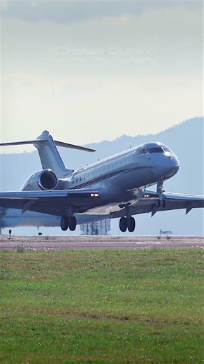 "Global" de NetJets llegando a SJO - Callsign 1-2-7 "Quebec Sierra" #aviation