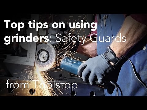 Angle Grinder Safety - Tip on Using the Correct Guard from Toolstop