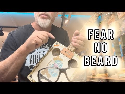 Fear No Beard - Cigar Box Guitar Pickup 😏