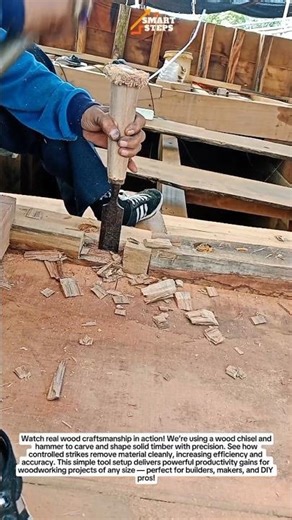 Using a Chisel & Hammer for High-Precision Woodwork – Productivity Boost!