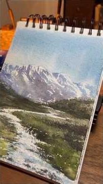 How to draw natural sketch|| Nature drawing 🖌️