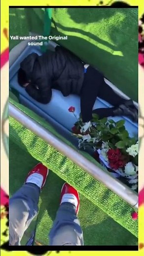 They picker her up like a poodle. #funeral