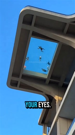 What happens when you fall from an infinity pool. #infinity #pool #swimming #fyp